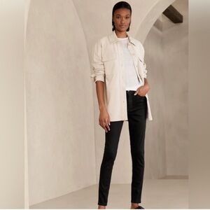 NWT! Banana Republic Premium Denim Black High Rise + Skinny - Multiple🔹